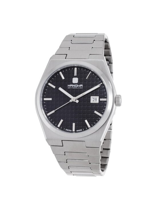 NWT Hanowa Goms Quartz Black Dial Men\'s Watch